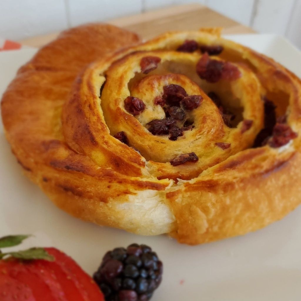 Brioche aux canneberges