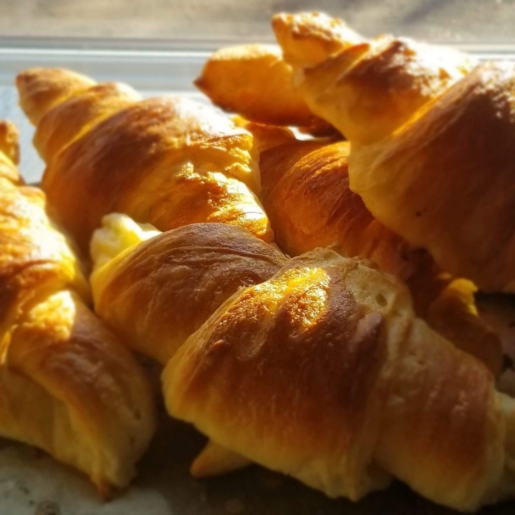 Croissants au beurre congelées