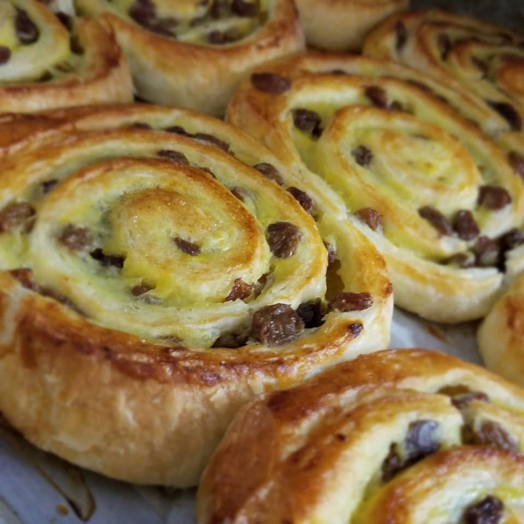 Brioches aux raisins