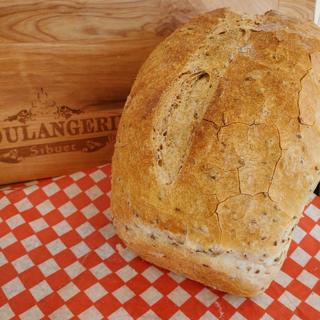 Pain carré multigrain